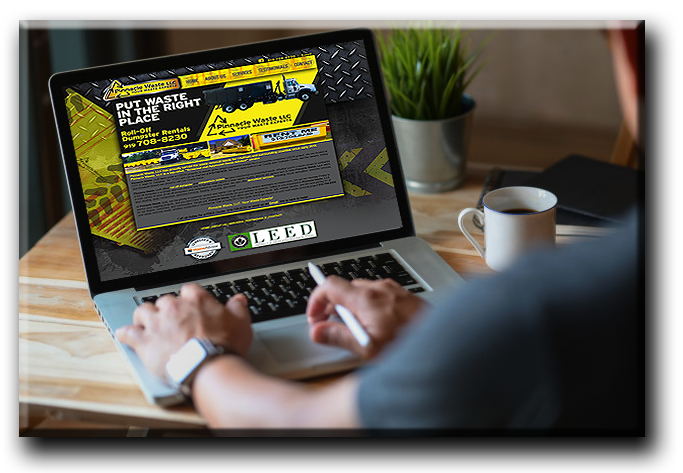 Rent roll off dumpster